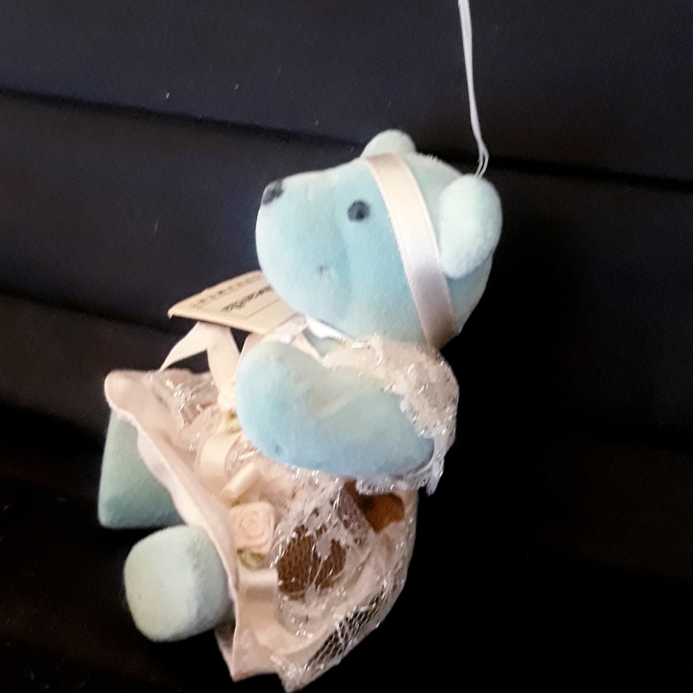 Vtg 1992 North American Bear Co Cinbearella Teddy Bear Ornament - Picture 5 of 11